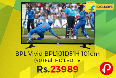 BPL Vivid BPL101D51H 101cm (40) Full HD LED TV