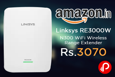 Linksys RE3000W N300 WiFi Wireless Range Extende