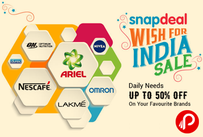 Snapdeal Wish For India Sale