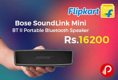 Bose SoundLink Mini BT II Portable Bluetooth Speaker 10% off Just Rs.16200 - Flipkart