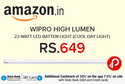 Wipro High Lumen 22-Watt LED Batten Light