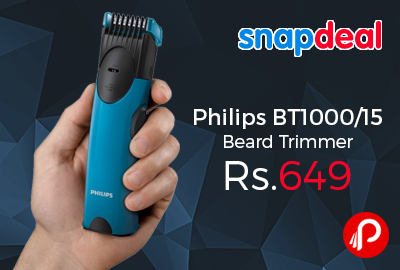 Philips BT1000/15 Beard Trimmer 35% off Just Rs.649 - Snapdeal