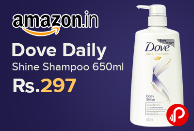 Dove Daily Shine Shampoo 650ml