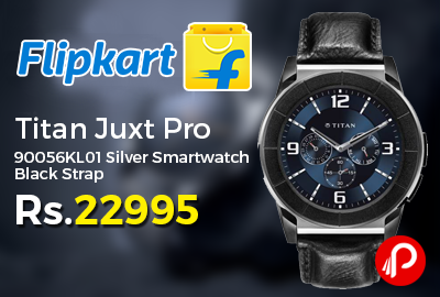Titan Juxt Pro 90056KL01 Silver Smartwatch