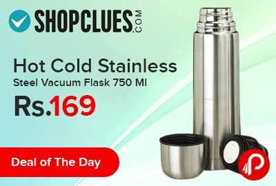 Hot Cold Stainless Steel Vacuum Flask 750 Ml