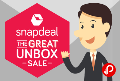 Snapdeal The Great Unbox Sale