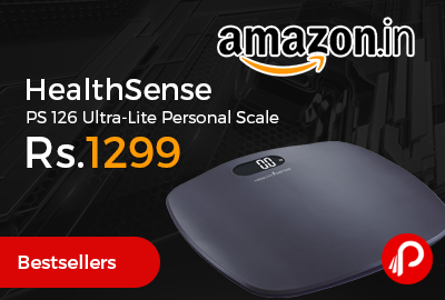 HealthSense PS 126 Ultra-Lite Personal Scal