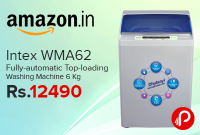 Intex WMA62 Fully-automatic Top-loading Washing Machine 6 Kg