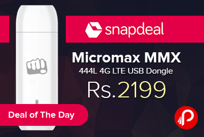 Micromax MMX 444L 4G LTE USB Dongle