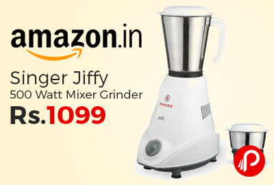 Singer Jiffy 500 Watt Mixer Grinder