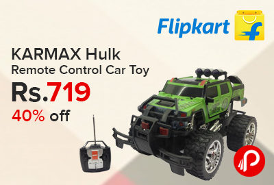 KARMAX Hulk Remote Control Car Toy just at Rs.719 - Flipkart