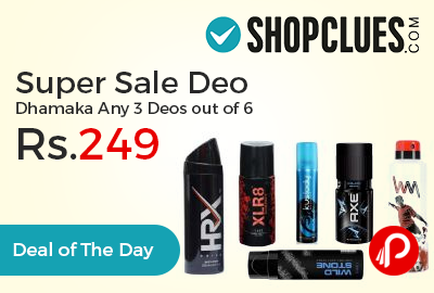 Super Sale Deo Dhamaka Any 3 Deos