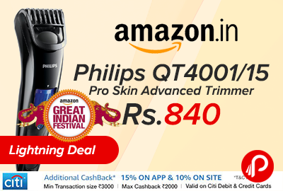 Philips QT4001/15 Pro Skin Advanced Trimmer