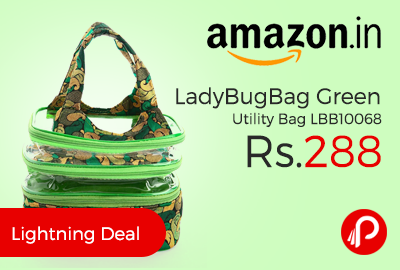 LadyBugBag Green Utility Bag