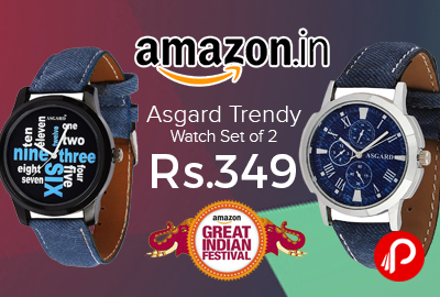Asgard Trendy Watch Set of 2