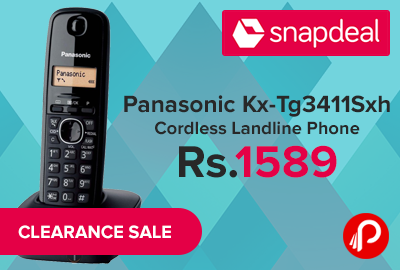 Panasonic Kx-Tg3411Sxh Cordless Landline Phone
