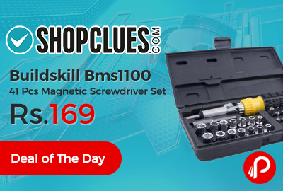 Buildskill Bms1100 41 Pcs Magnetic Screwdriver Set