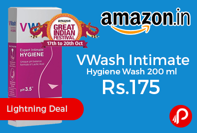 VWash Intimate Hygiene Wash 200 ml
