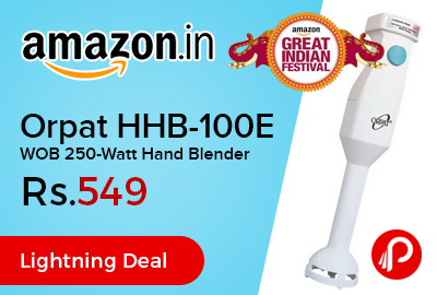 Orpat HHB-100E WOB 250-Watt Hand Blender