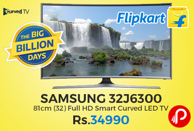 SAMSUNG 32J6300 81cm (32) Full HD Smart Curved LED TV