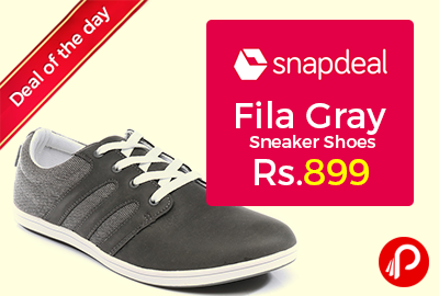 Fila Gray Sneaker Shoes