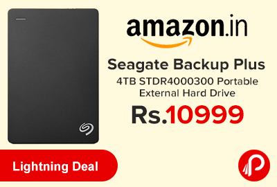 Seagate Backup Plus 4TB STDR4000300 Portable External Hard Drive