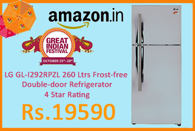 LG GL-I292RPZL 260 Ltrs Frost-free Double-door Refrigerator 4 Star Rating