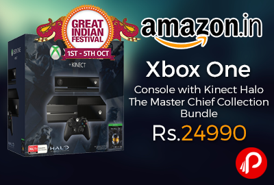 Xbox One Console with Kinect Halo The Master Chief Collection Bundle