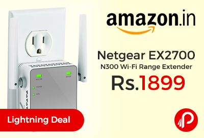 Netgear EX2700 N300 Wi-Fi Range Extender