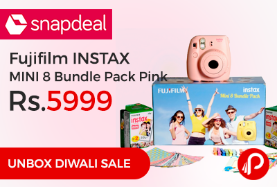 Fujifilm INSTAX MINI 8 Bundle Pack Pink