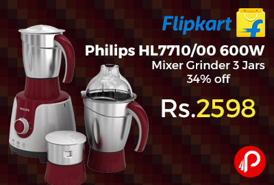 Philips HL7710/00 600W Mixer Grinder
