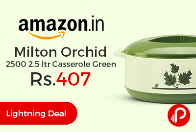 Milton Orchid 2500 2.5 ltr Casserole Green