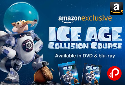 Ice Age 5 Collision Course Movie Blu-Ray and DVD
