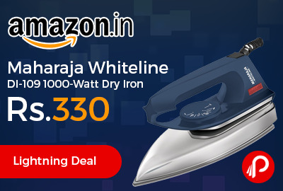Maharaja Whiteline DI-109 1000-Watt Dry Iron