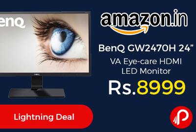 BenQ GW2470H 24” VA Eye-care HDMI LED Monitor