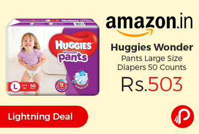 Huggies Wonder Pants Large Size Diapers 50 Counts