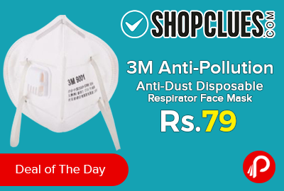 3M Anti-Pollution Anti-Dust Disposable Respirator Face Mask