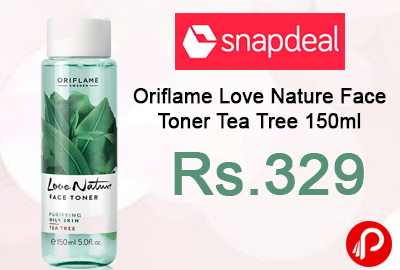 Oriflame Love Nature Face Toner Tea Tree 150ml