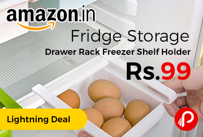 Fridge Storage Drawer Rack Freezer Shelf Holder