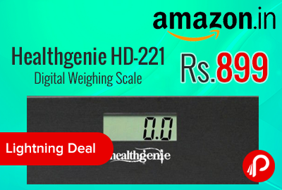 Healthgenie HD-221 Digital Weighing Scale