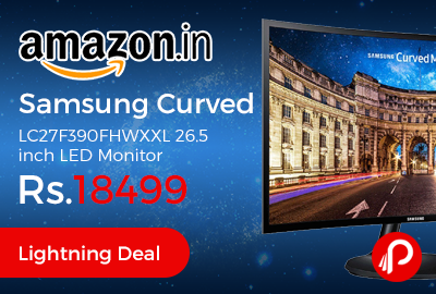 Samsung Curved LC27F390FHWXXL 26.5 inch LED Monitor