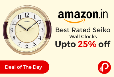Best Rated Seiko Wall Clocks