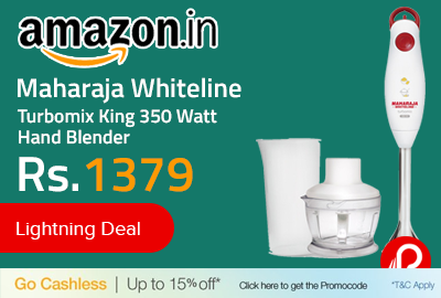 Maharaja Whiteline Turbomix King 350 Watt Hand Blender