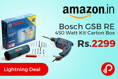 Bosch GSB RE 450 Watt Kit Carton Box