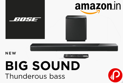 BOSE Big Sound SoundBar Thunderous Bass New Launch Products