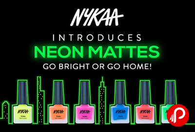 Nykaa Neon Mattes Collection