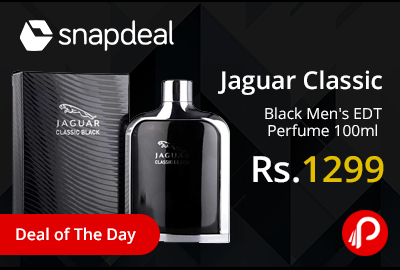 Jaguar Classic Black Men's EDT Perfume 100ml