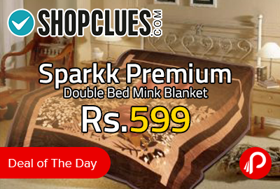 Sparkk Premium Double Bed Mink Blanket
