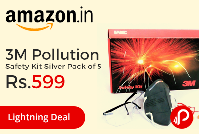 3M Pollution Safety Kit Silver Pack of 5