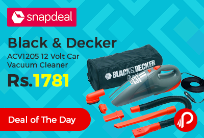 Black & Decker ACV1205 12 Volt Car Vacuum Cleaner